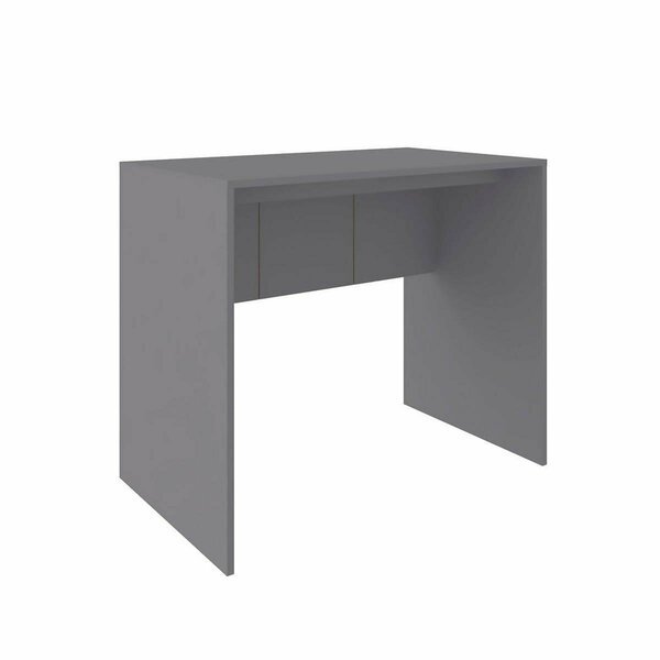 Designed To Furnish Cornelia Desk in Grey, 29.92 x 35.43 x 21.25 in. DE3063204